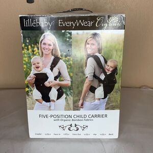 Líllēbaby Every Wear Organic Five-Position Child Carrier In Brown